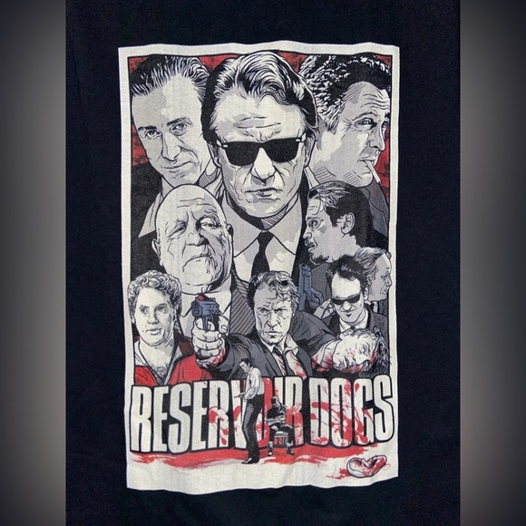 Reservoir Dogs Movie Merch Tee L 1/1 Custom UNI Rare Find - Picture 2 of 6